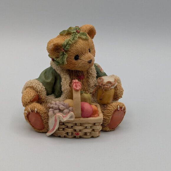 Cherished Teddies Garland "I Am The Ghost of Christmas Present" (614807) 1994 - Picture 2 of 7